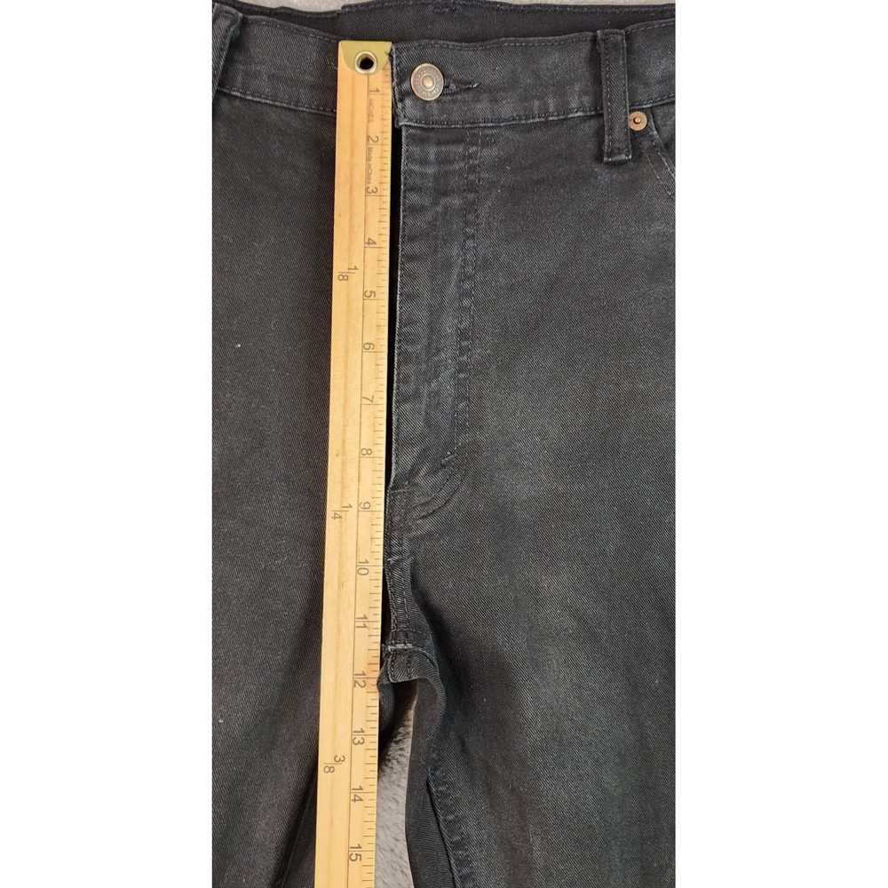 Levis 541 Athletic Taper Jeans Mens 38x30 Black Denim Stretch Casual Outdoor - Picture 6 of 16